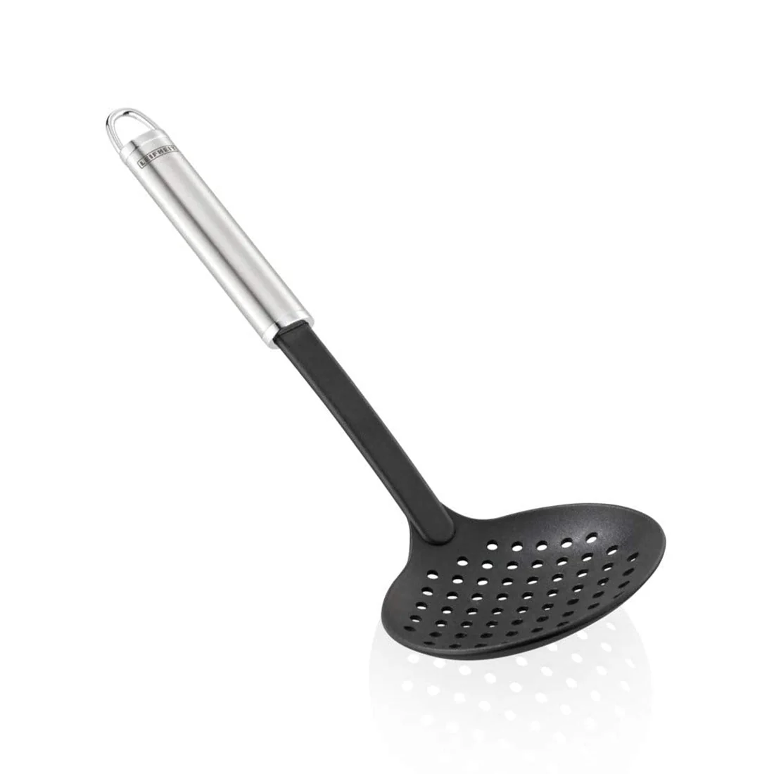 Skimmer with Heat Resistant Nylon Bowl, Sterling Series by Leifheit