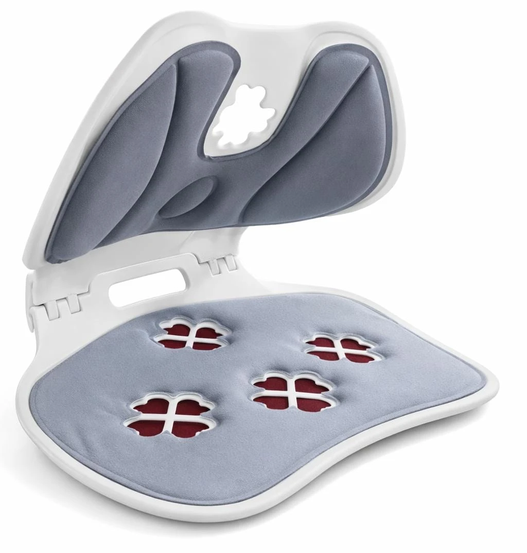 Ergonomic Seat Cushion with Back & Lumbar Support â€“ Breathable for Kids & Adults