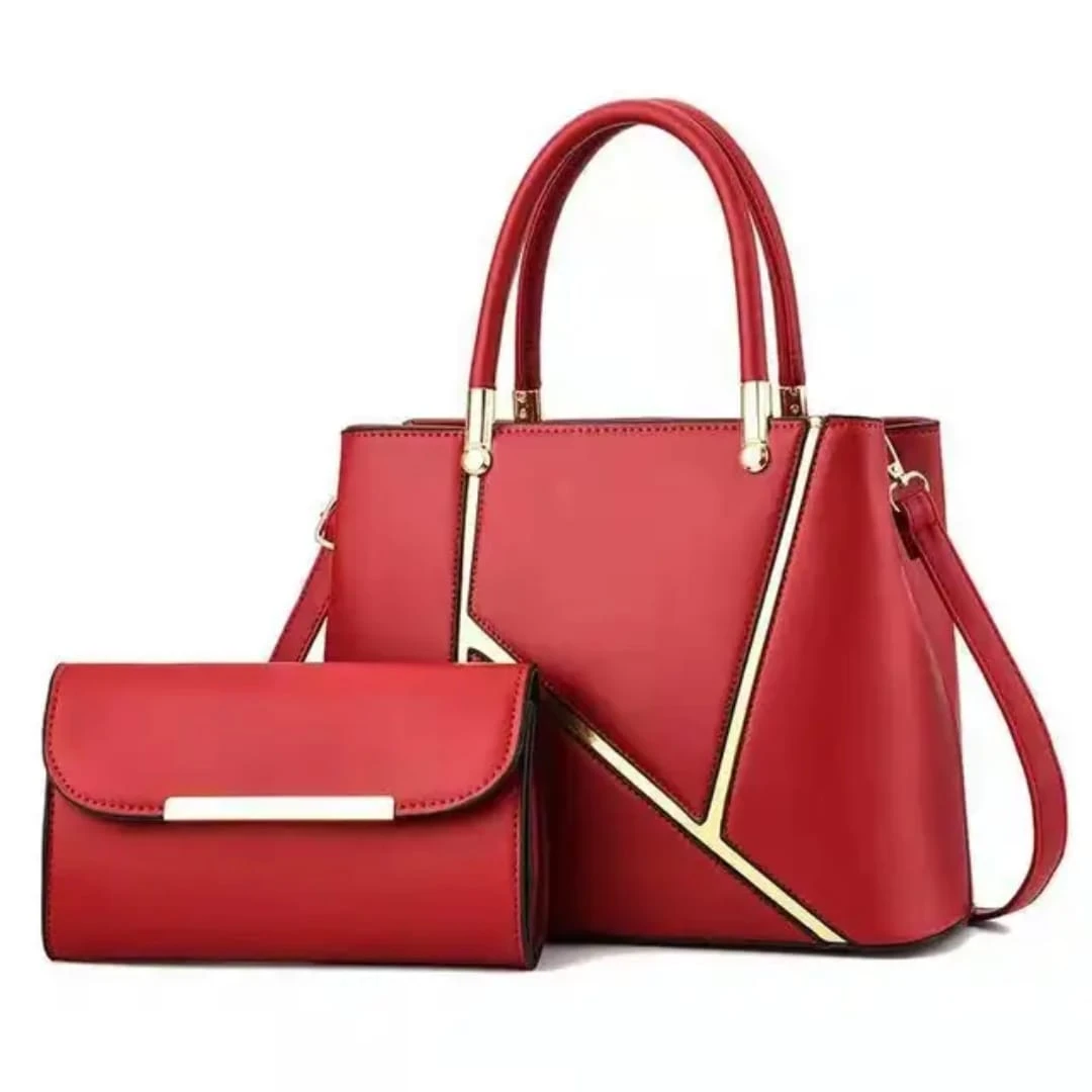 2 Pack Leather Puffy Tote Bags for Women Fashion Purse Purse Purse Wallet Scarf for Handbags