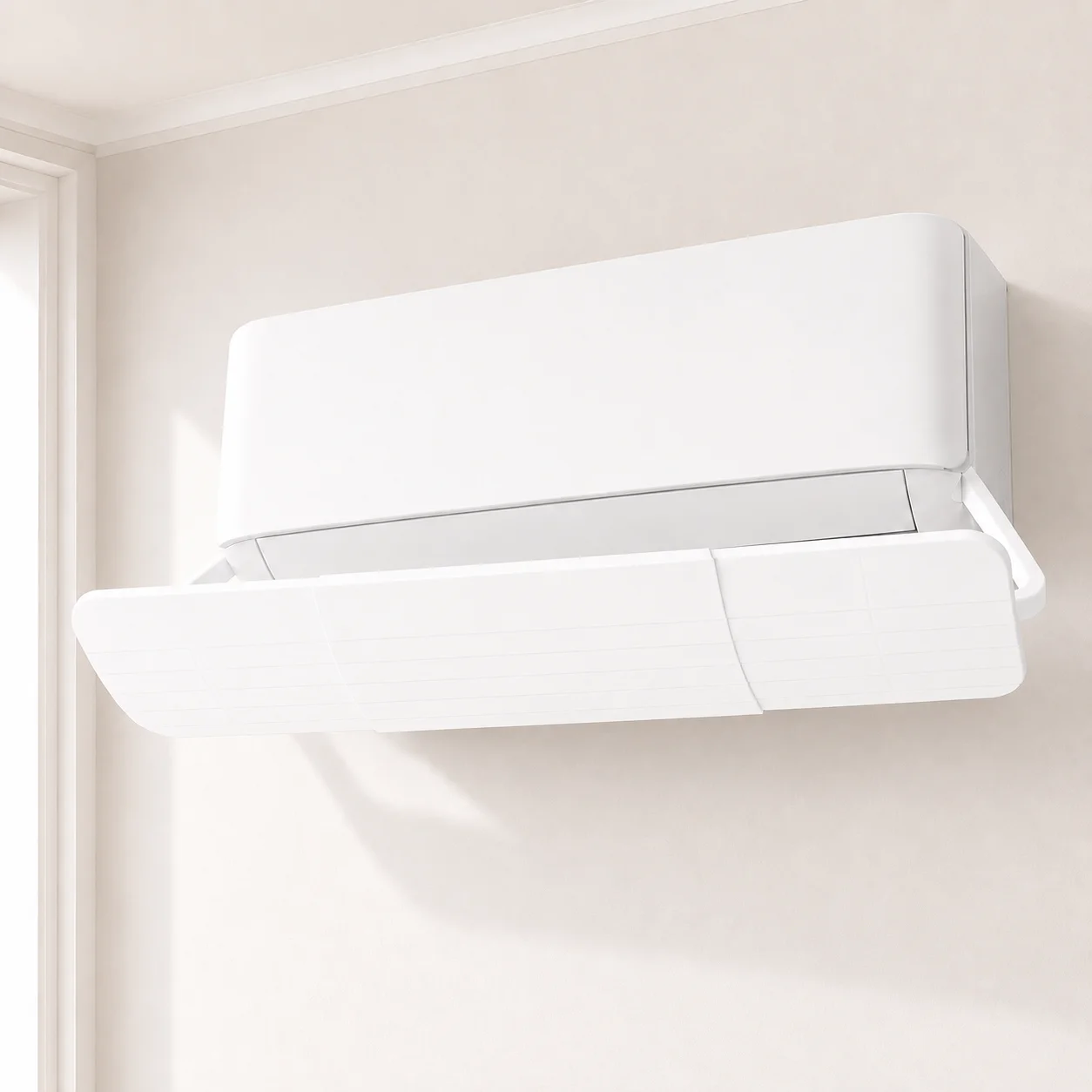 Stretchable Air Conditioner Wind Deflector Cover / Windshield / AC shield