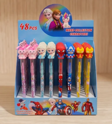 Cute 3D Character Multi-Point Stacking Pencil