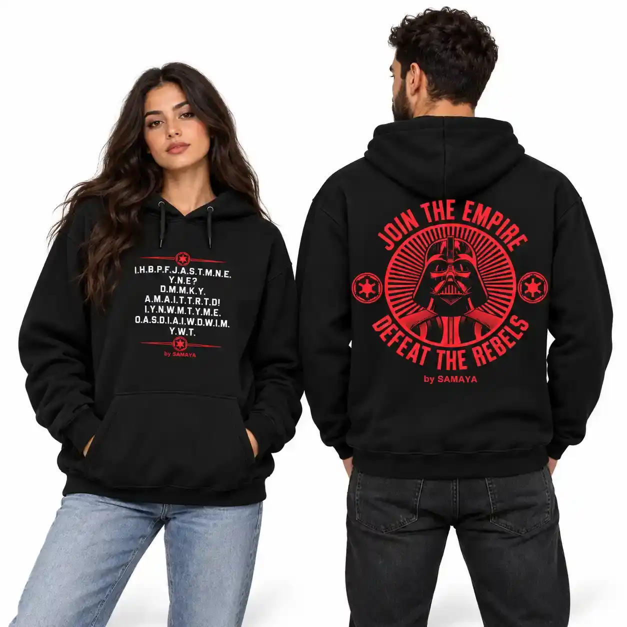 Star Wars–Inspired Unisex Graphic Hoodie